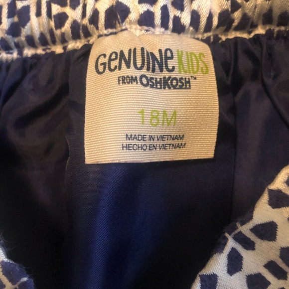 OshKosh Navy and Silver skirt 18month - Picture 3 of 3